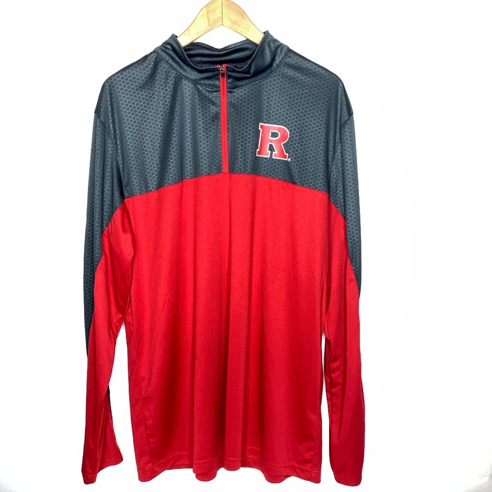 RUTGERS Scarlet Knights 1/4 Zip Pullover